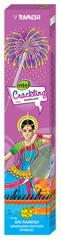 Intel Crackling 12 cm Sparklers (Set of 5 Boxes)