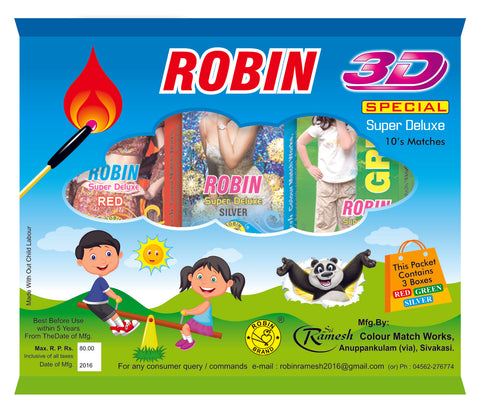 Super Deluxe 3D Special - Colour Matches